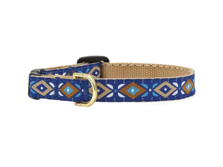 Up Country Aztec Blue Cat Collar Online