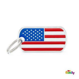 MyFamily Flags Collection USA Flag Tag Online Hot Sale