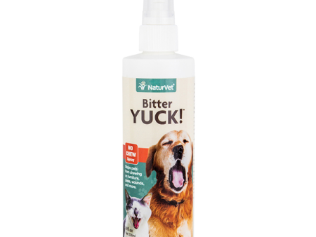 NaturVet Bitter YUCK! No Chew Dog & Cat Spray Online Sale