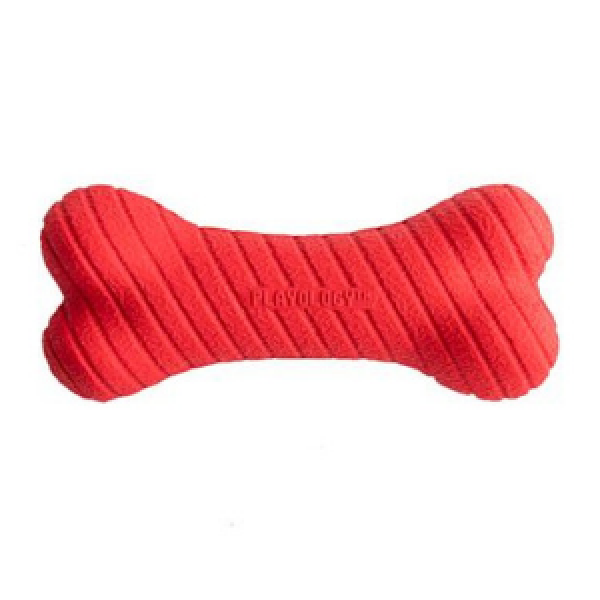 Playology Dual Layer Bone Dog Toy Beef Online Hot Sale