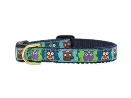 Up Country Owls Cat Collar For Cheap