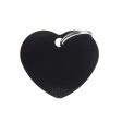 MyFamily Basic Collection Heart Tag Aluminum Black Sale