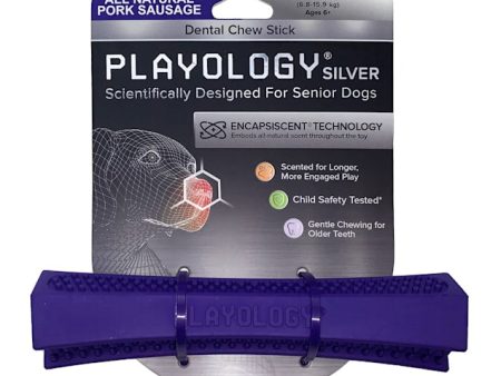 Playology Squeaky Chew Stick Dog Toy Pork Sausage For Cheap