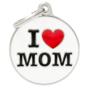 MyFamily Charms Collection I Love Mom Tag Fashion