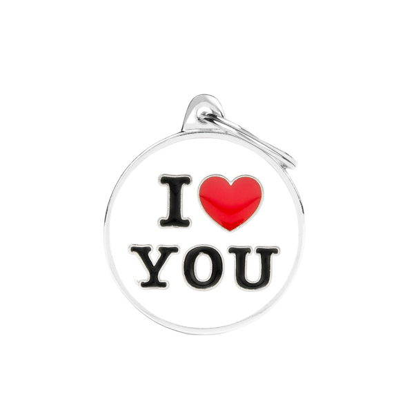 MyFamily Charms Collection I Love You Tag Fashion