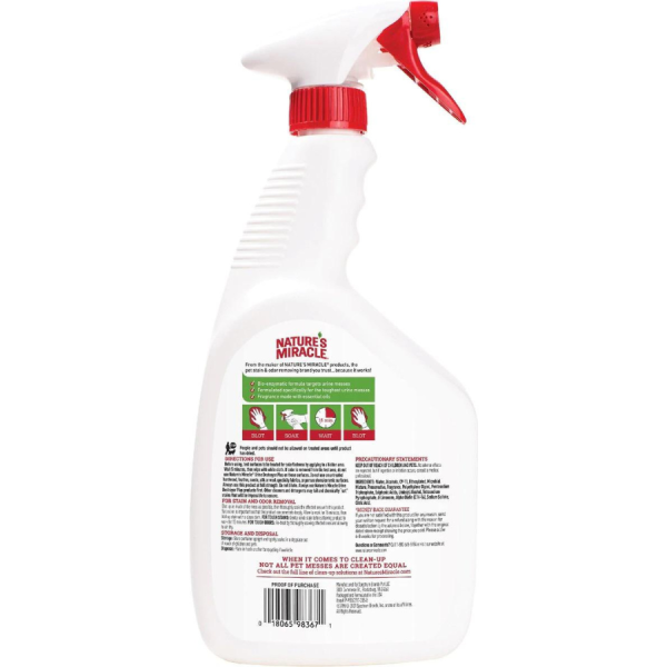 Nature s Miracle JFC Urine Destroyer, Trigger Spray 32 oz Cheap