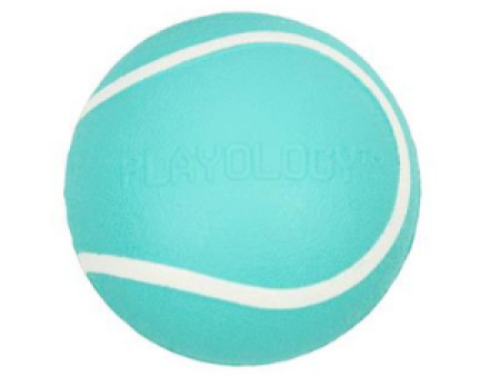 Playology Squeaky Chew Ball Dog Toy Peanut Butter Online Hot Sale