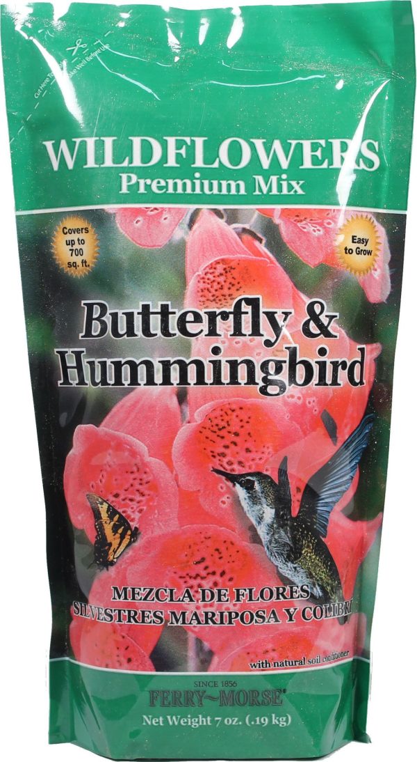 Jiffy ferry Morse Seed Co - Wildflowers Butterfly And Hummingbird Seed Mix Sale