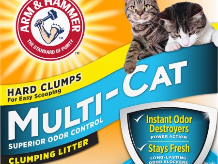 Church & Dwight Co Inc - Arm & Hammer Multi-cat Clumping Litter Online now