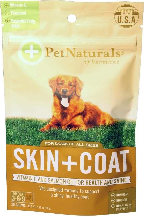 Pet Naturals Of Vermont - Skin + Coat Chews For Dogs Online