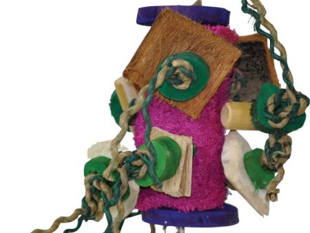 A&e Cage Company - Java Wood Fun Spongy Bird Toy Discount