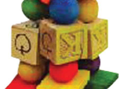 A&e Cage Company - Happy Beaks The Abc Blocks Bird Toy For Cheap