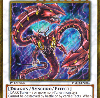 Beelze of the Diabolic Dragons [PGLD-EN016] Gold Secret Rare Fashion