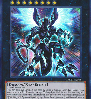 Galaxy-Eyes Full Armor Photon Dragon [CROS-EN095] Super Rare For Discount