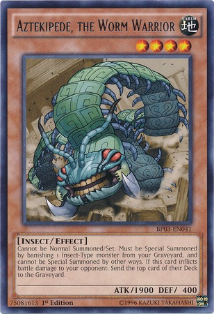 Aztekipede, the Worm Warrior [BP03-EN041] Rare Sale