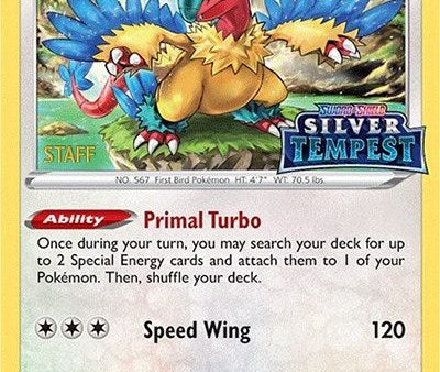 Archeops (SWSH272) (Prerelease) (Staff) [Sword & Shield: Black Star Promos] Discount