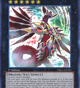 Number C5: Chaos Chimera Dragon [DRLG-EN043] Super Rare Fashion