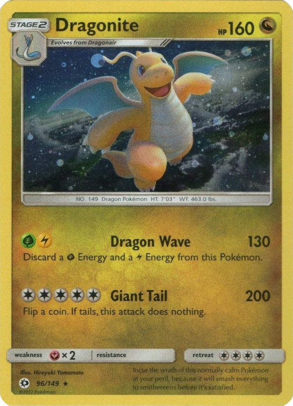 Dragonite (96 149) (Cosmos Holo) [Sun & Moon: Base Set] For Discount