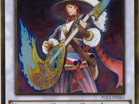 Virgil, Rock Star of the Burning Abyss [PGL3-EN061] Gold Rare Cheap