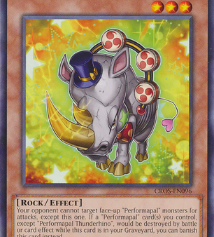 Performapal Thunderhino [CROS-EN096] Common For Sale