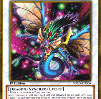 Ancient Pixie Dragon [PGLD-EN006] Gold Secret Rare For Cheap