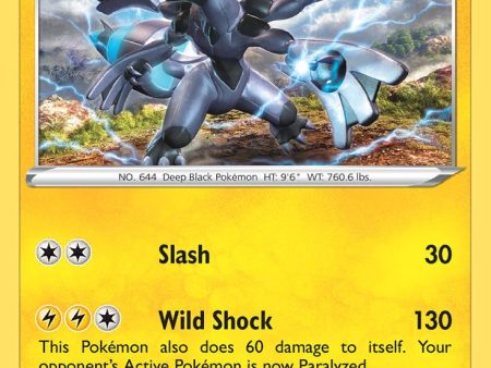 Zekrom (060 185) (Cosmos Holo) [Sword & Shield: Black Star Promos] Sale