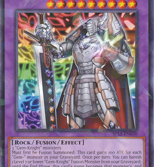 Gem-Knight Master Diamond [SP15-EN030] Shatterfoil Rare For Discount