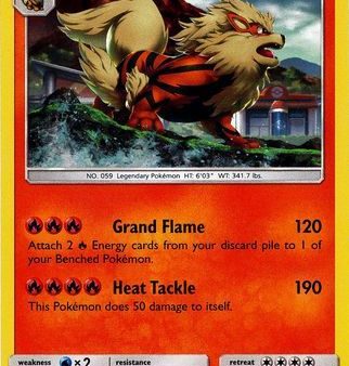 Arcanine (22 214) (Cosmos Holo) [Sun & Moon: Unbroken Bonds] Cheap