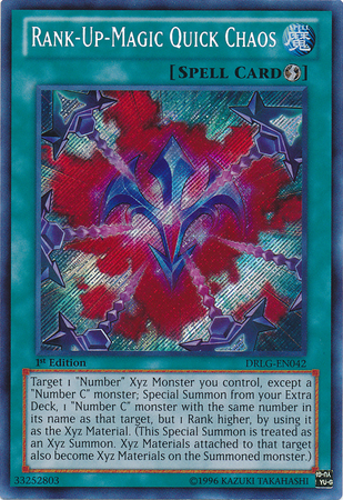 Rank-Up-Magic Quick Chaos [DRLG-EN042] Secret Rare Hot on Sale